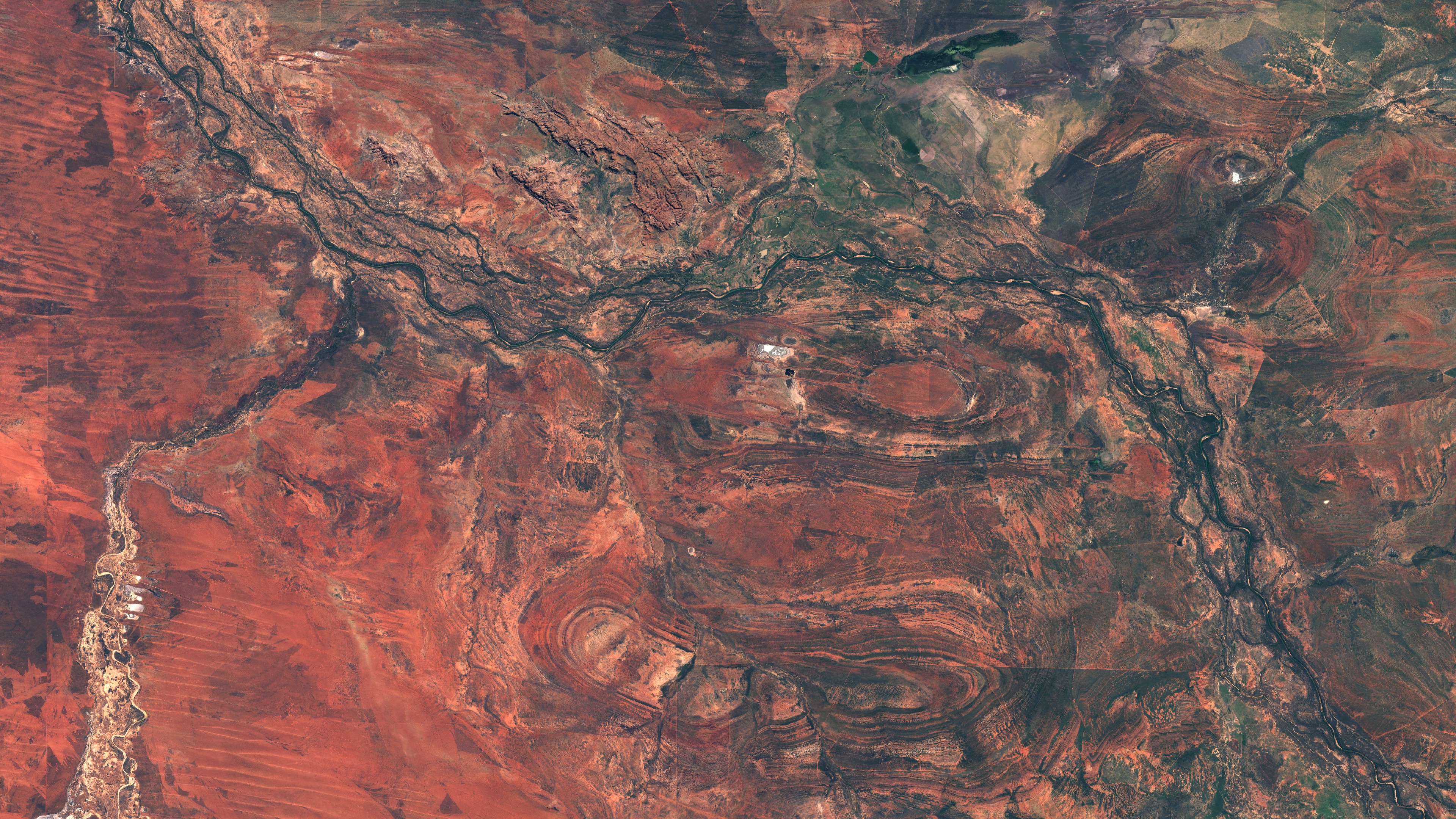 Calendrier spatial - Juin 2016 - Sentinel-2 - ESA - Copernicus - Australie - Western Australia - Kimberley - Camballin  