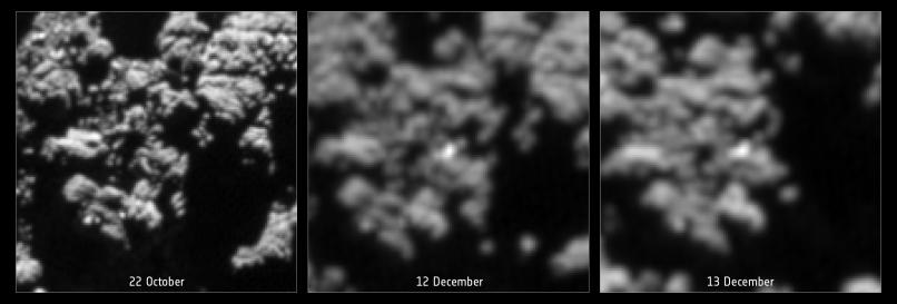 Philae retrouvé - Philae localisé - le réveil de Philae - Rosetta - Comète C-G/67P - ESA - CNES - SONC - LAM
