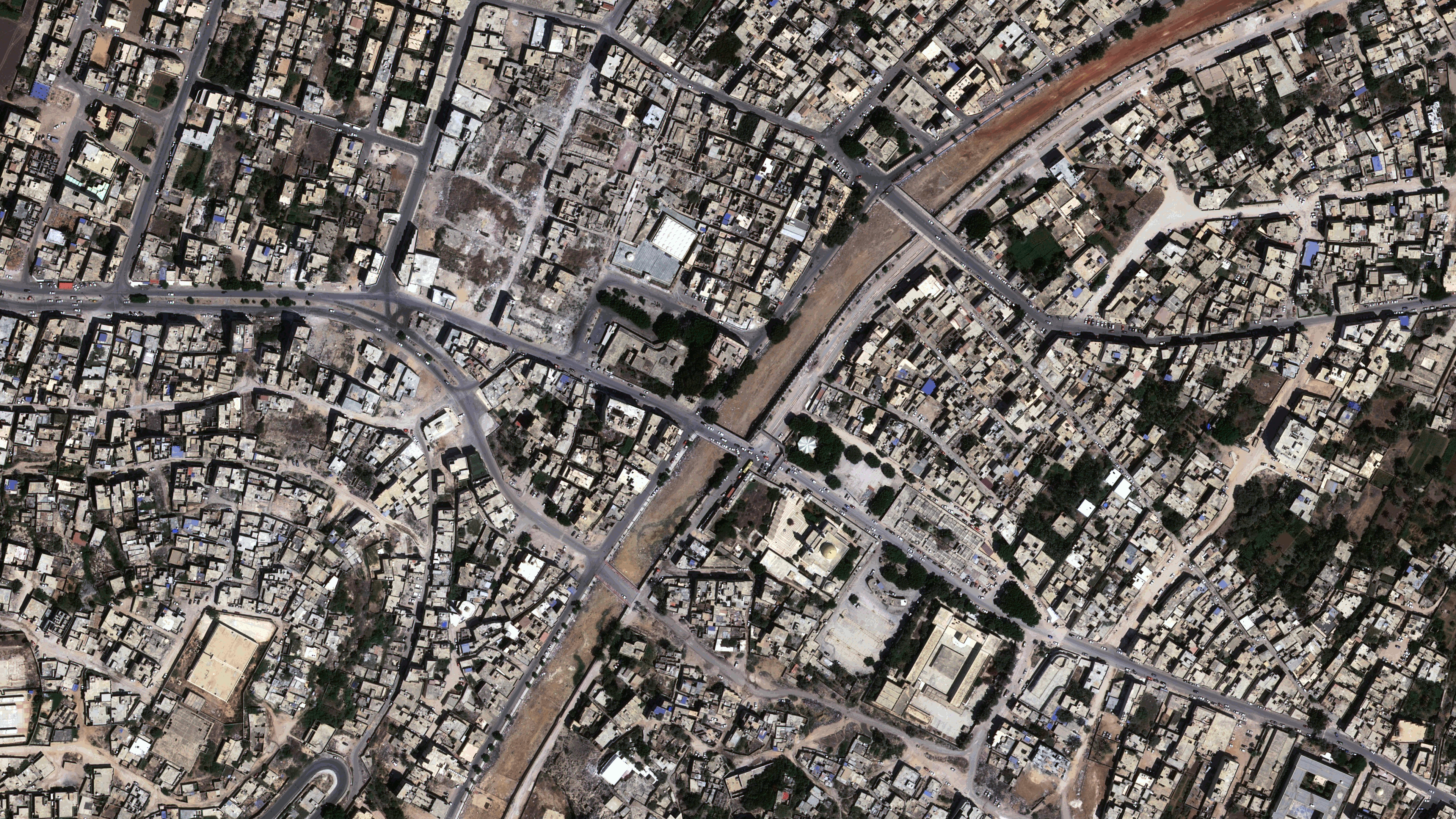 Libye - Derna - Darnah - Barrage - Inondations - Coulé de boue - Satellite - Pléiades Neo - Airbus Defence and Space - Dam - Landslide - Disaster - Septembre 2023