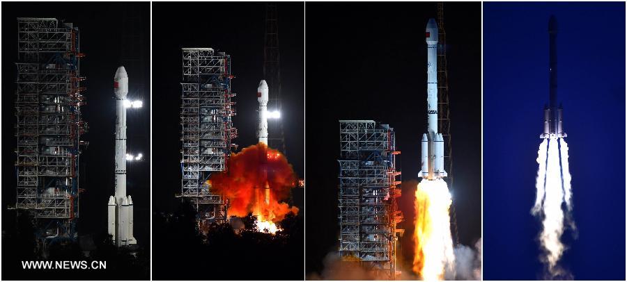 Beidou - Chang Zheng 3B - Long March - 5 juillet 2015 - Xichang - Beidou M1-S - Beidou M2-S - Chang Zheng-3B/YZ-1GPS chinois
