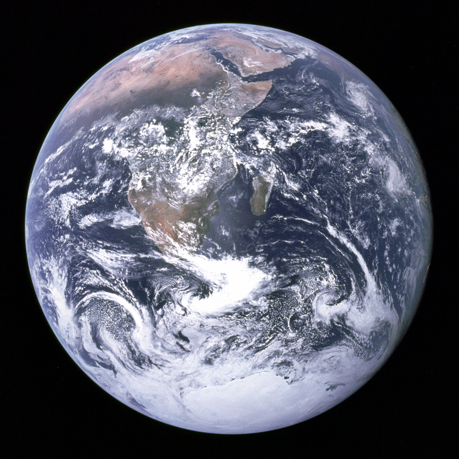 Blue Marble - la bille bleue - Apollo 17 - NASA - Décembre 1972
