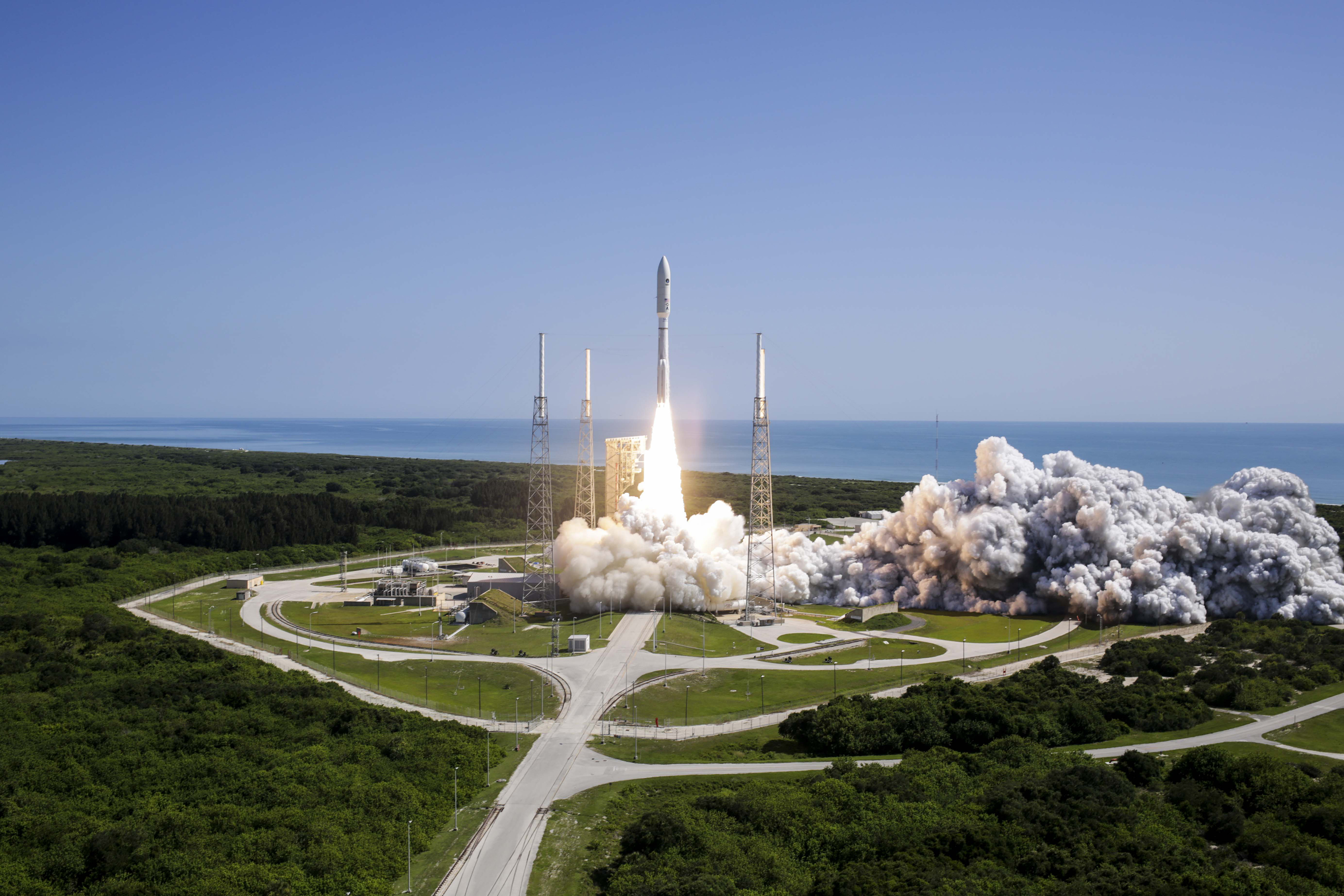 4 juin 2016 - lancement du satellite militaire MUOS 5 - fusée Atlas 5 - US Navy - ULA 