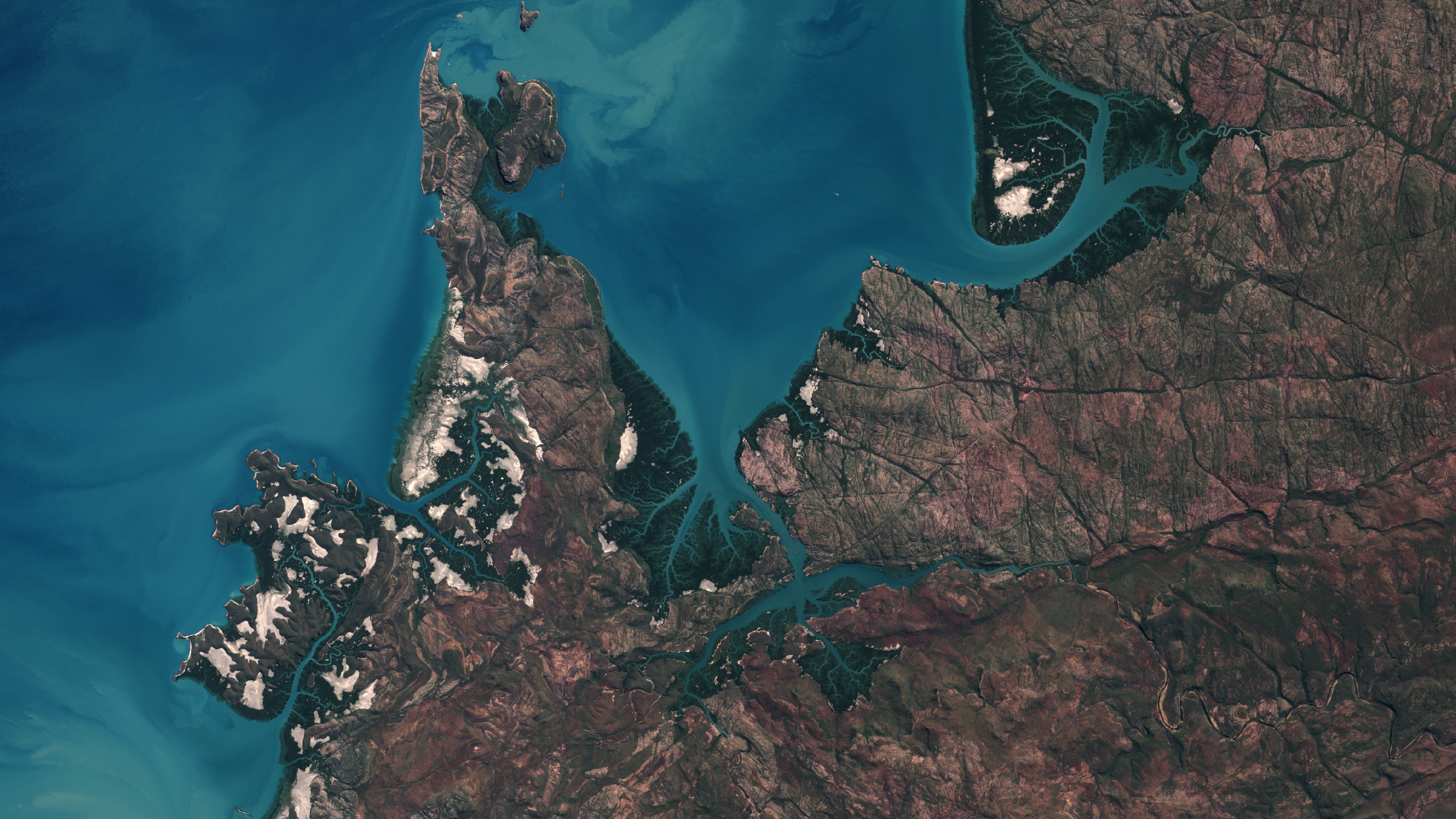Sentinel - Sentinel -2A - Australie - Kimberley - Juin 2016 - ESA - Copernicus - Commission européenne - satellite - la Terre vue de l'espace