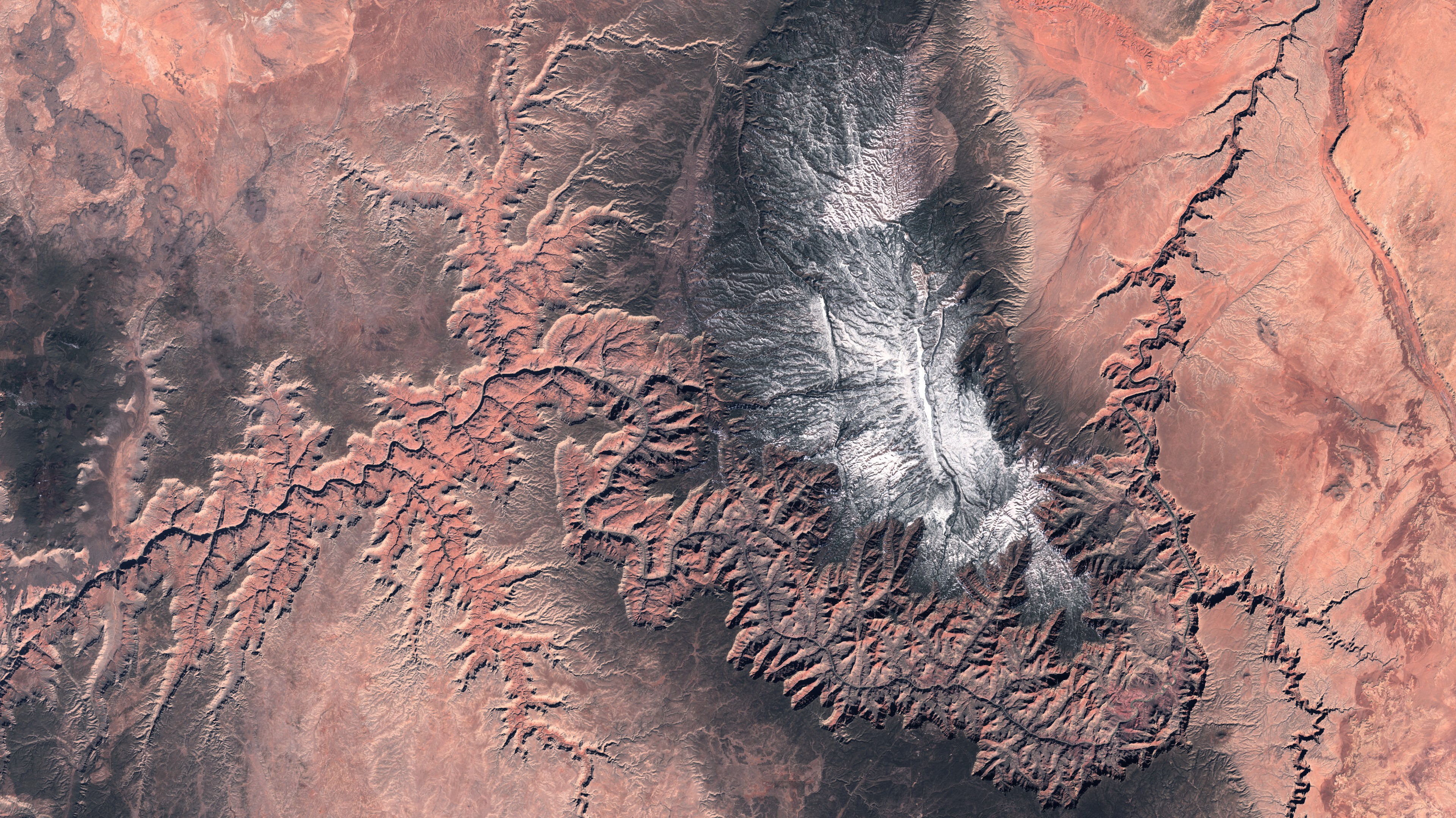 Sentinel 2 - MSI - Grand Canyon - Colorado - 4 mars 2016
