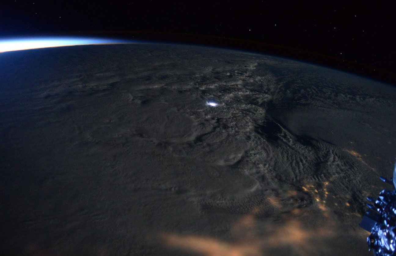 Tempête Jonas - Snowzilla - Nuages - Scott Kelly - ISS - 23 janvier 2016 - NASA