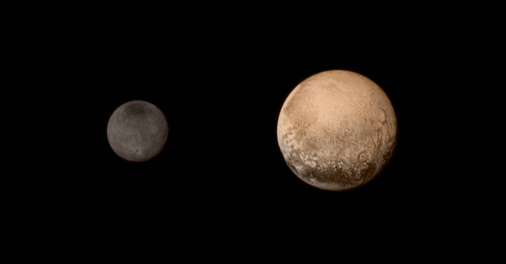 Pluton - Charon - New Horizons - LORRI - NASA - 8 juillet 2015 - Flyby - Fly-by - approche