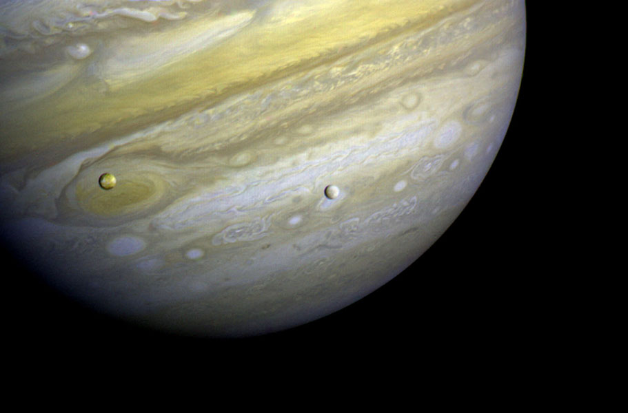 Voyager - Sonde spatiale - NASA - Jupîter- Io - Europe - Lunes de Jupiter - 13 février 1979