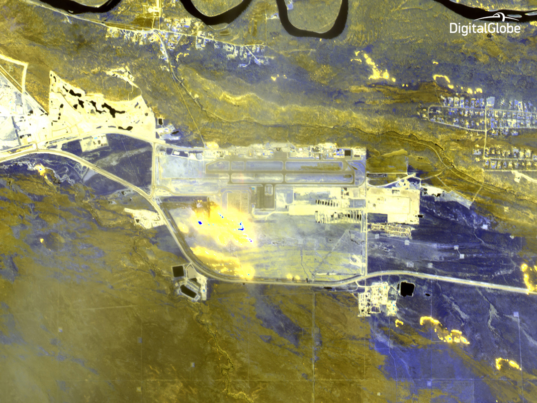 Digital Globe - Fort Mc Murray - Alberta - Canada - Wild fires - Incendies - Feux - Burnt scars - Zones brûlées 