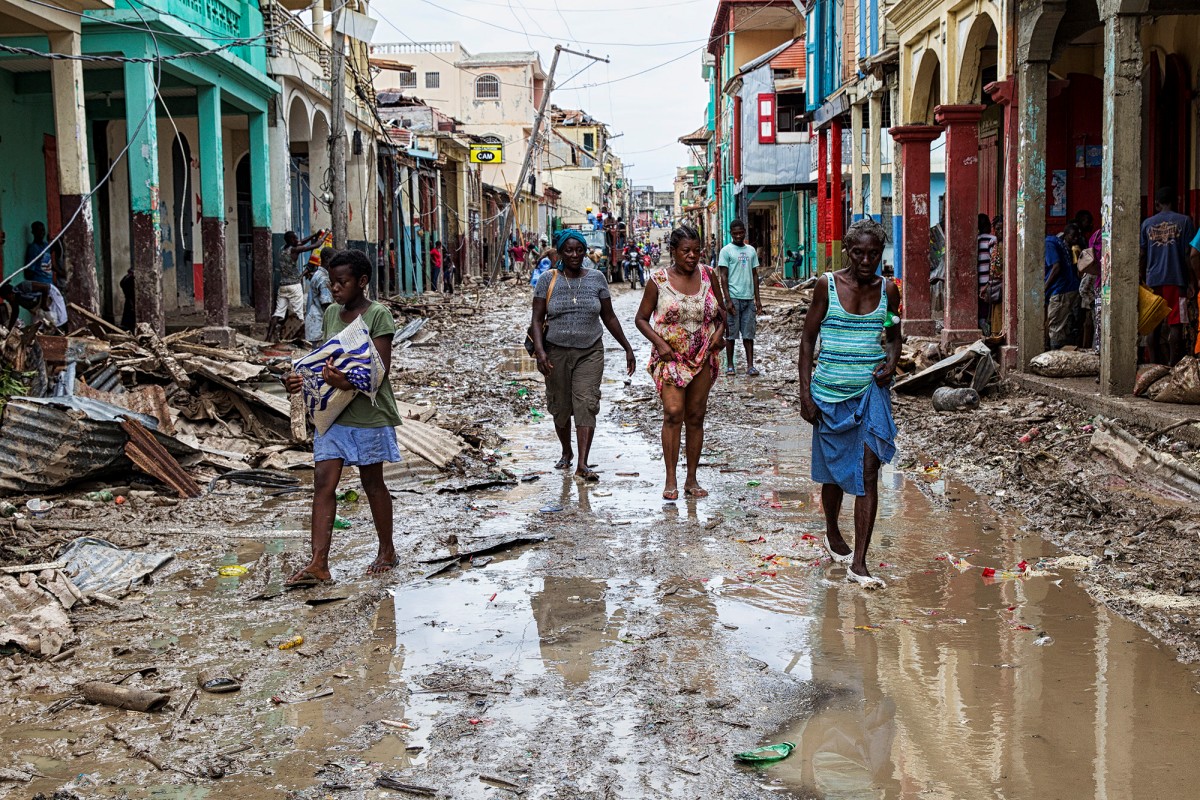 Matthew - Haiti - Haïti - Les Cayes - Dégats - Hurricane - Tropical storm - dégâts - victimes - Nations Unies - OCHA - Copernicus - Charte internationale - Logal Abasse 