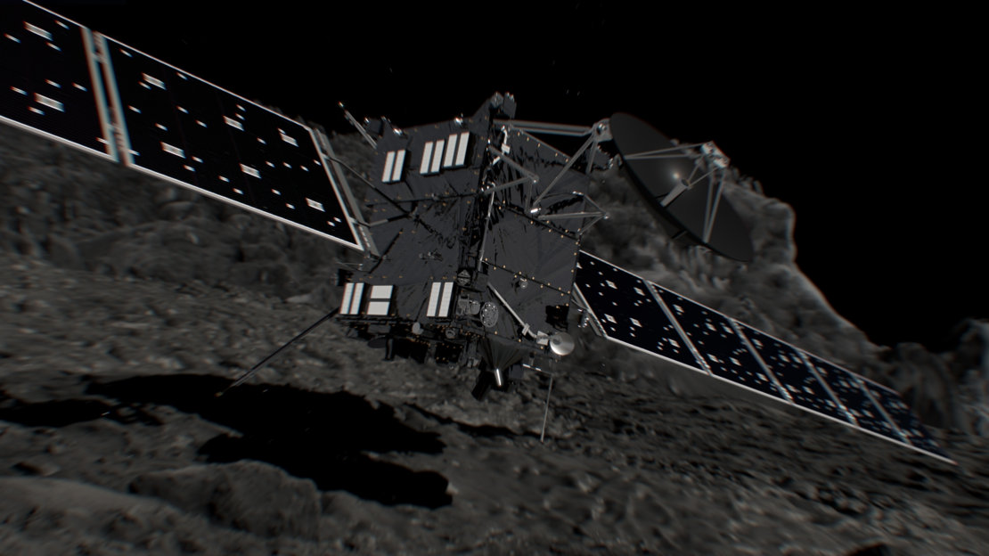 Rosetta - Grand final - Fin de mission - Impact comete - The end