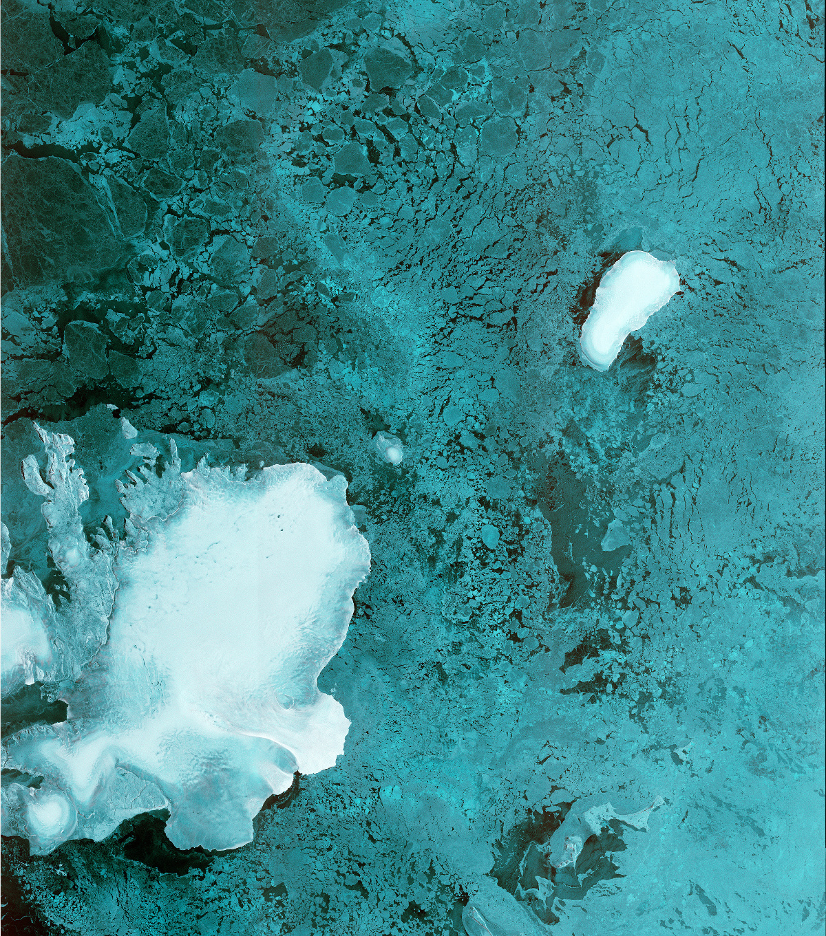 Sentinel-1B - First image - Première image - Radar - Svalbard - Norvège - Norway - ESA - Copernicus - Commission européenne