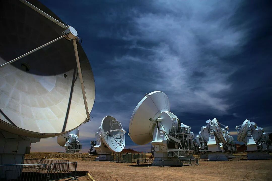 ALMA - Atacama - réseau antennes - ESO - Alain Maury - Chili