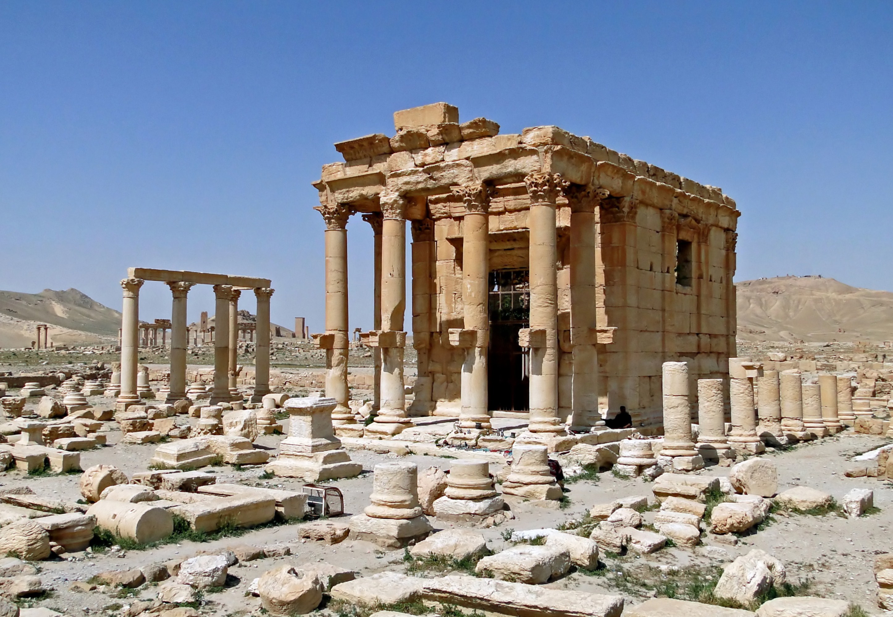 Palmyre - Syrie - Temple Baalshamin - Avant destruction par DAECH - EI - Bergnard Gagnon